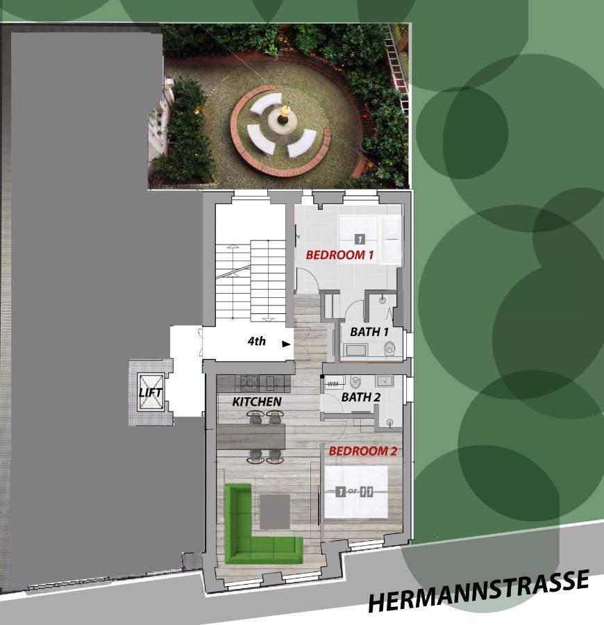 Berlin Style Apartments Rom bilde